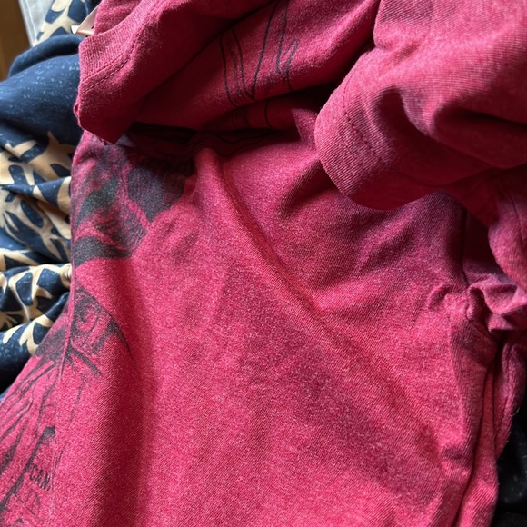 BNWOT One Love Moose Tee smoking a J - Picture 6 of 6